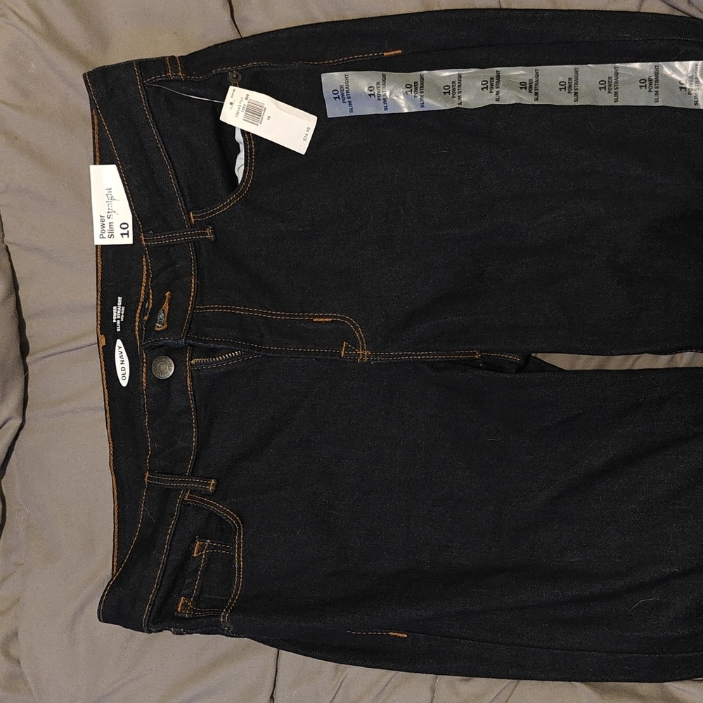 Old Navy Power Slim Straight Jeans